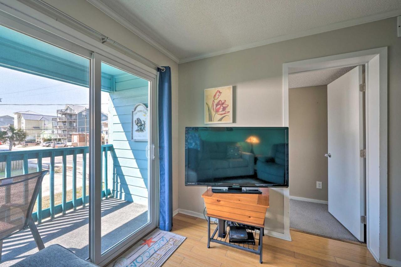 Condo With Balcony And Pool Walk To 2 Beach Accesses! Carolina Beach Ngoại thất bức ảnh