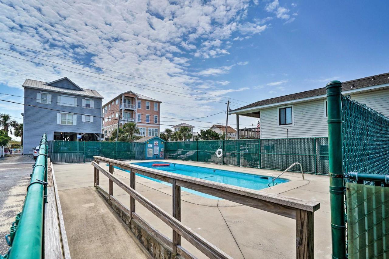 Condo With Balcony And Pool Walk To 2 Beach Accesses! Carolina Beach Ngoại thất bức ảnh